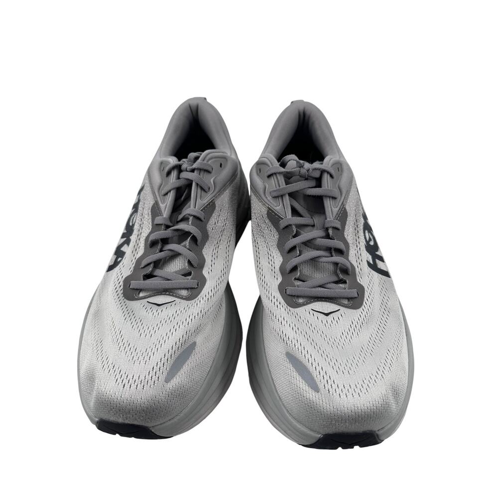 Hoka Bondi 8 Sharkskin X-Wide Running Shoes Men US 14 4E Gray Athletic Sneakers - Picture 3 of 16